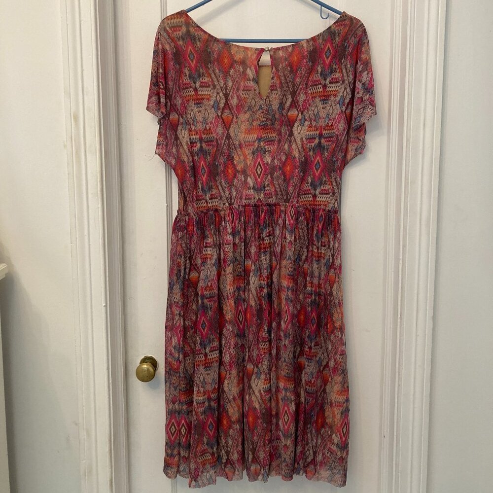 Anthropologie Weston Weston Wear Short Sleeve Dress, Size Xl View 2